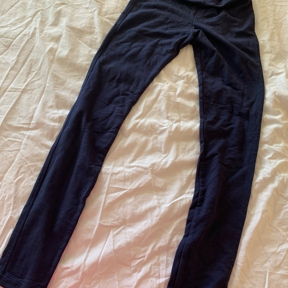 Splendid Navy Blue French Terry Leggings Size XS